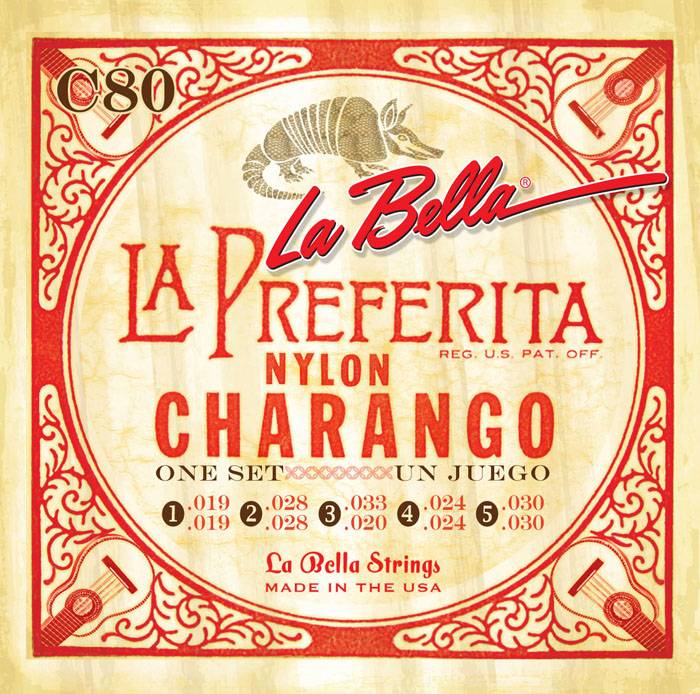 Encordado - La Bella - Charango - C80