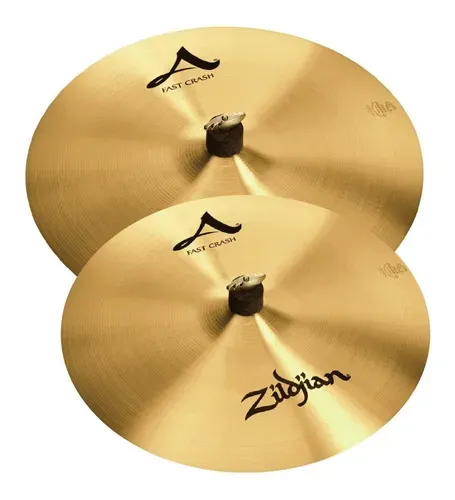 Set De Platillos - Zildjian - A Series - 15 Fast Crash - 17 Fast Crash - Fast Crash Pack - Az57