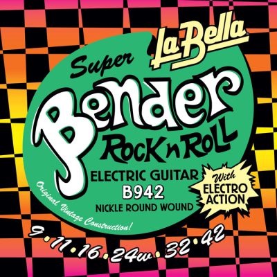Encordado - La Bella - Guitarra Electrica - Bender - 009/042 - B942  