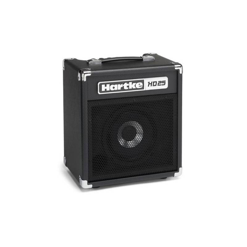 Amplificador Para Bajo - Hartke - 25W - 1 X 8 - Cono Aluminio + Celulosa - Eq 3 Bandas - Hd25