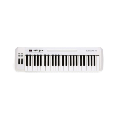 Teclado - Samson - Controlador - Midi/Usb - 49 Teclas Standard - Carbon Line - Dock Ipad - Blanco - Kc49  