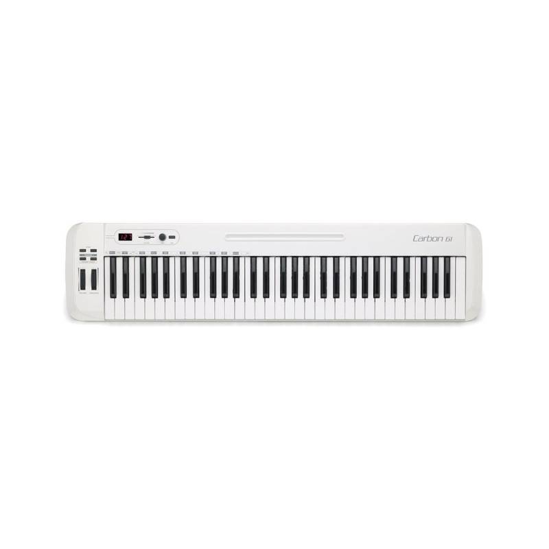 Teclado - Samson - Controlador - Midi/Usb - 61 Teclas Standard - Carbon Line - Blanco - Kc61