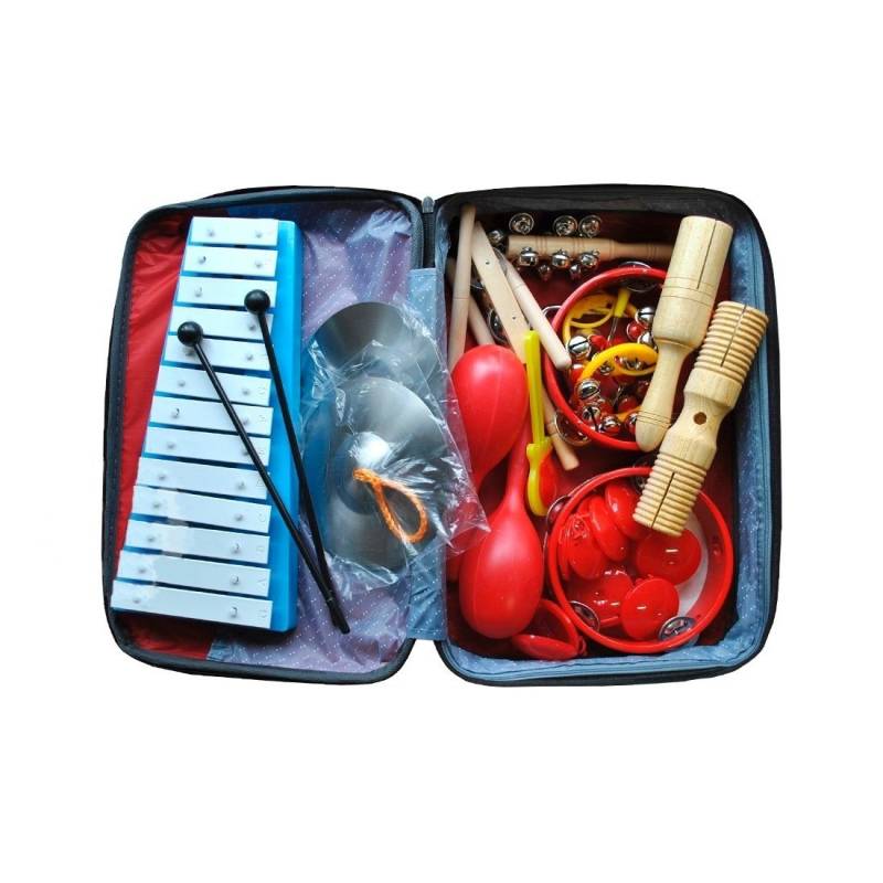 Set De Percusion - Knight - 14 Instrumentos - Lb17