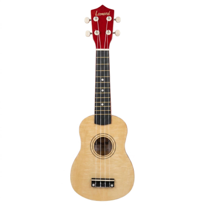 Ukelele - Leonard - Soprano - Con Funda - Natural - Uk5N  