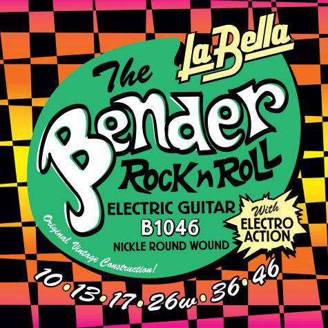 Encordado - La Bella - Guitarra Electrica - Bender - 010/046 - B1046