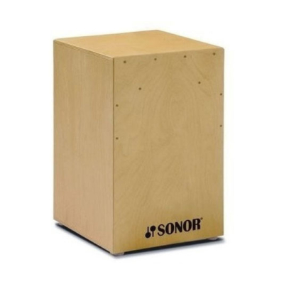 Cajon - Sonor - Peruano - Standard - Cuerpo Birch Y Tapa Beech - Efecto Redoblante - Con Bamboo - Cajst  