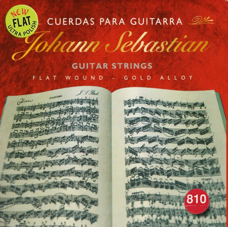 Encordado - Medina Artigas - Guitarra Criolla - Sobre Rojo 2Da/3Ra - Flat - Johann Sebastian - 810
