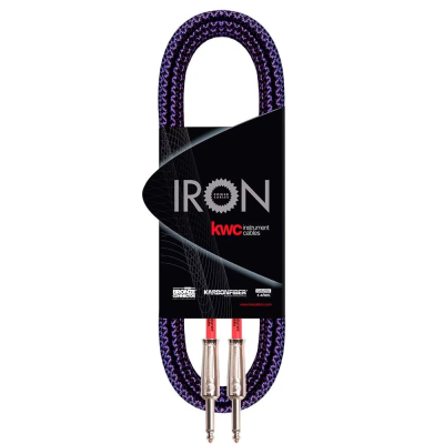 Cable - Kwc - Plug-Plug - 3M - Mallado - Textil - Iron - Ir203  