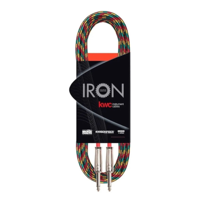 Cable - Kwc - Plug-Plug - 6M - Mallado - Textil - Iron - Ir207  