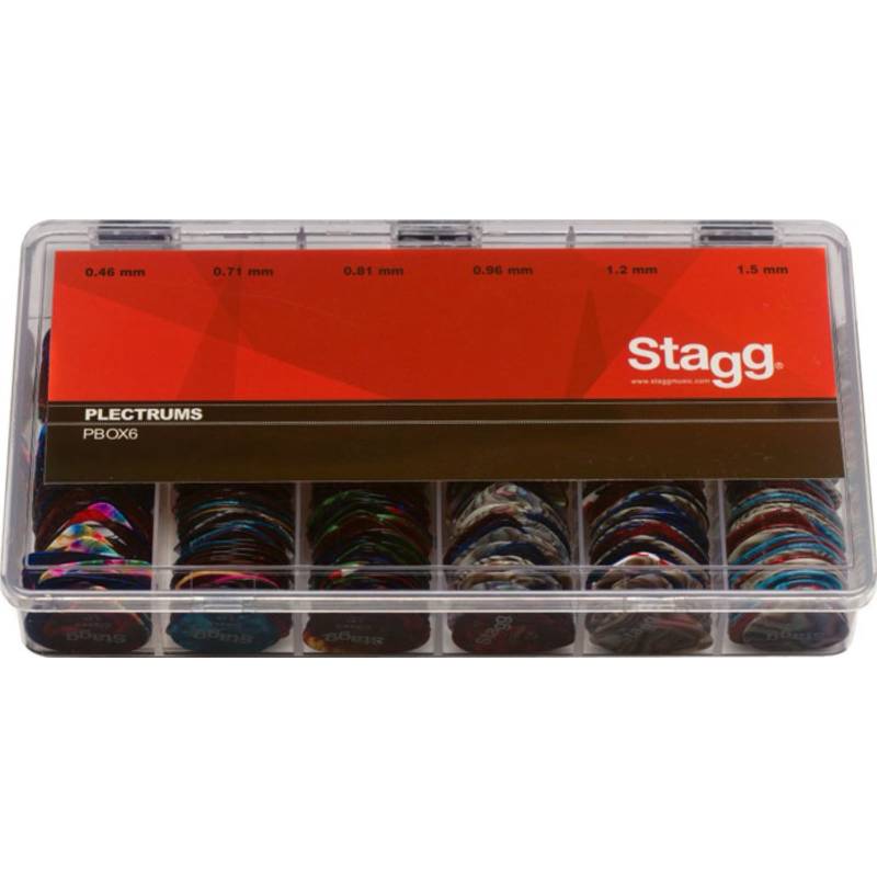Caja De Puas - Stagg - Mixtas - 600 Unidades - Pbox6