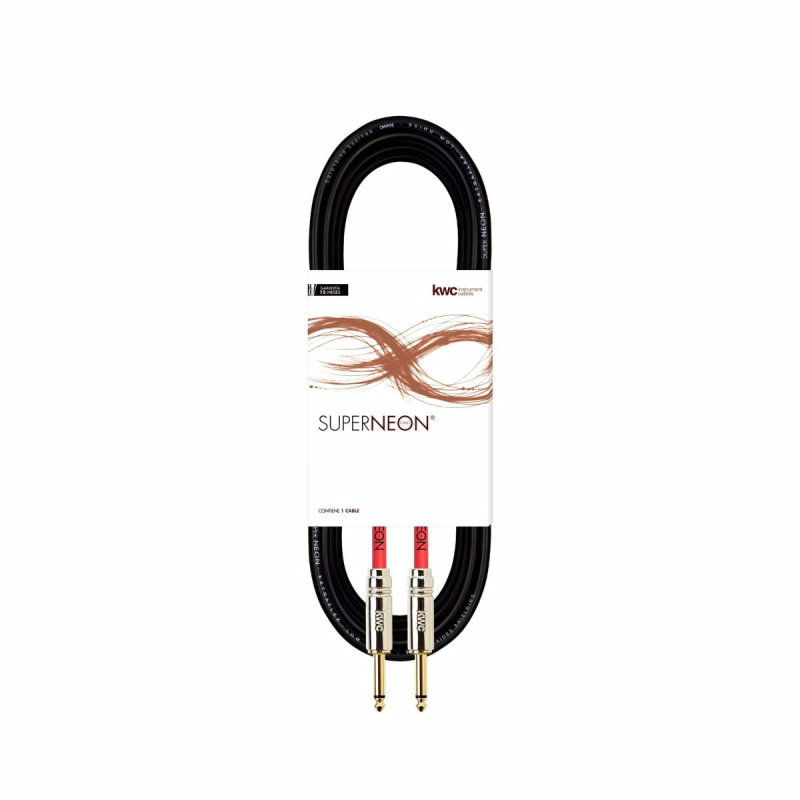 Cable - Kwc - Plug-Plug Ergonomico 3M - Super Neon - Sn194