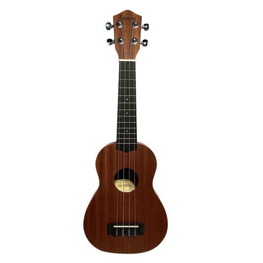 Ukelele - Leonard - Soprano - Mahogany 21 - Natural - Uk20N