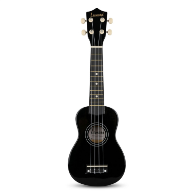 Ukelele - Leonard - Soprano - Con Funda - Negro - Uk5Bk  