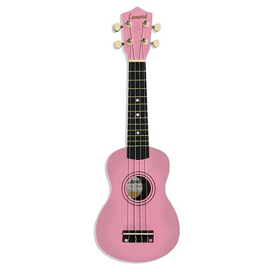 Ukelele - Leonard - Soprano - Con Funda - Rosa - Uk5Pk