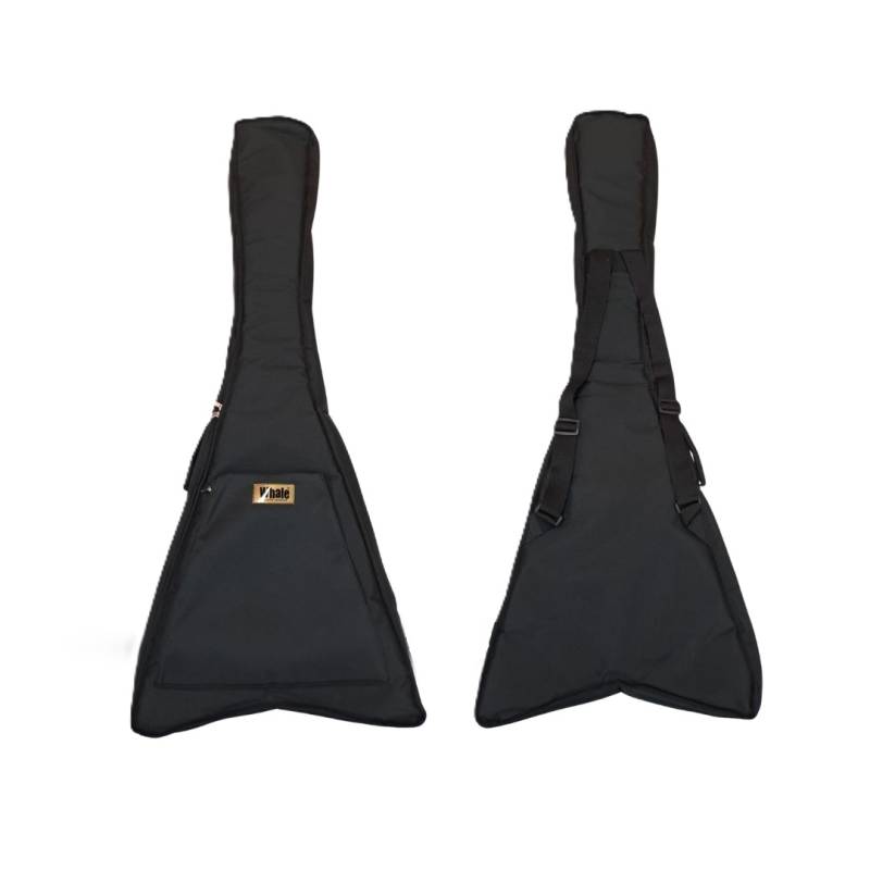 Funda - Whale - Para Guitarra Electrica Flying V - Tela Cordura - Acolchada - Wh332