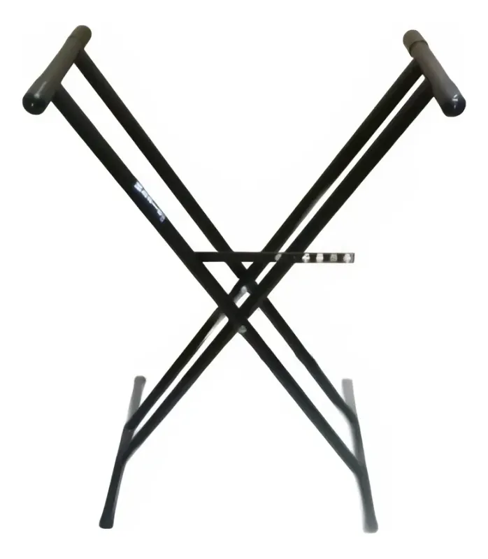Soporte - Whale - Para Teclado - Doble - En X - Caño Redondo - Wh509