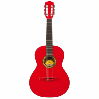 Guitarra Criolla - Gracia - M3 - Color Roja  