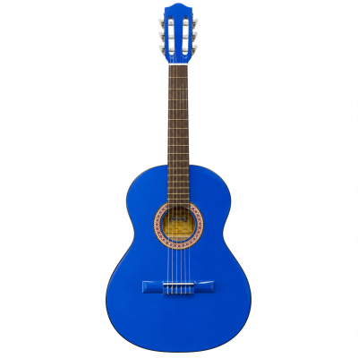 Guitarra Criolla - Gracia - M5 - Color Azul - Brillante  
