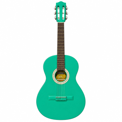 Guitarra Criolla - Gracia - M5 - Color Turquesa - Mate  