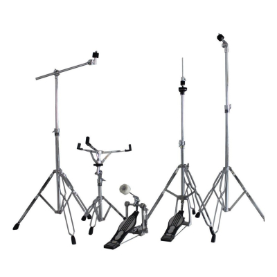 Pack Fierros - Mapex - Para Bateria - Serie 200 - Soportes + Platillos + Redoblante + Pedal - Hp2005  