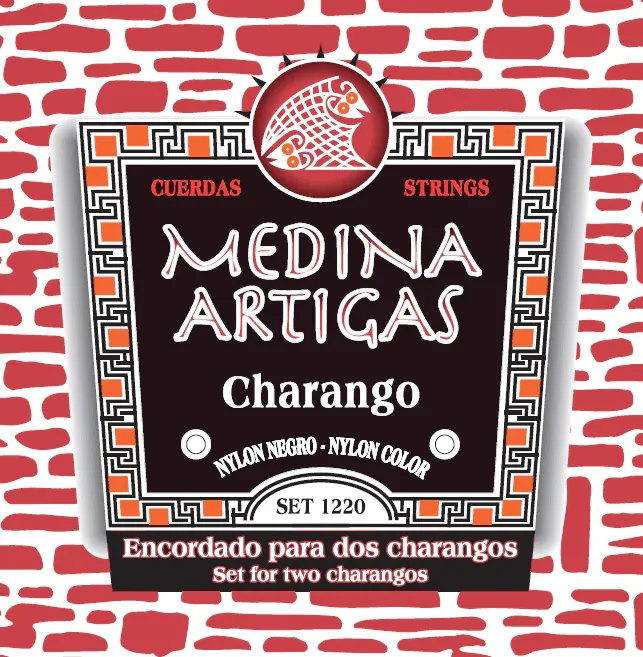 Encordado - Medina Artigas - Charango - Black - Nylon - 1220