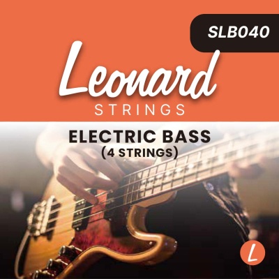 Encordado - Leonard - Bajo 4 Cuerda - 040/095 - Nickel Plated - Slb040  