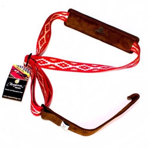 Correa - Magma - Colgante - Polyester - Guitarra Criolla - Rojo - Pampa - Simple - Smpc09