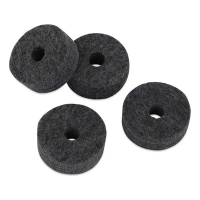 Arandelas - Spm - De Felpa - Para Platillo - Negras - Af1  