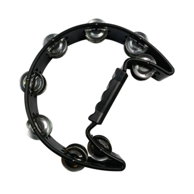Aro Media Luna - Mvt - Negro - 32 Sonajas - Mvt32-Bk  