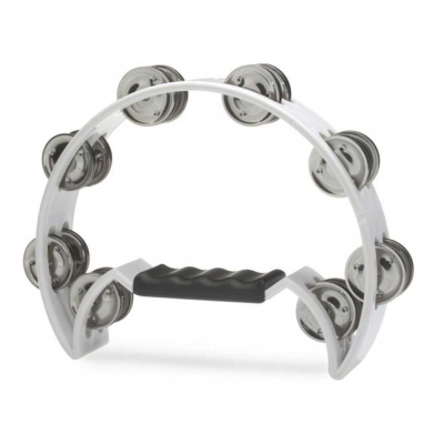 Aro Media Luna - Mvt - Blanco - 32 Sonajas - Mvt32-Wh  