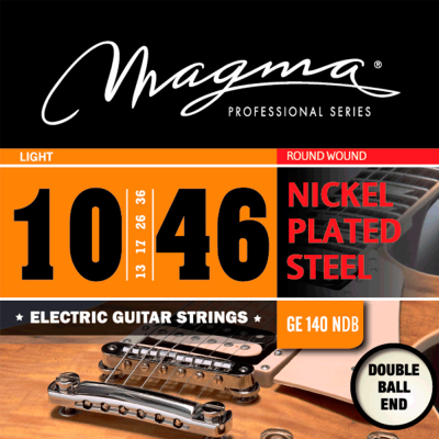 Encordado - Magma - Guitarra Electrica - Light - Double Ball - 010-046 - Ge140Ndb  