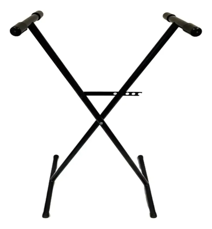 Soporte - Whale - Para Teclado - Simple - En X - Caño Redondo - Wh508