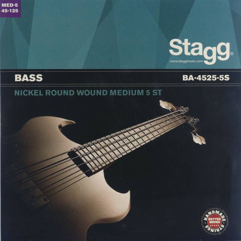 Encordado - Stagg - 5 Cuerdas - 045-125 - Ba45255S