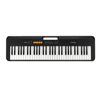 Teclado - Casio - Casiotone - 61 Teclas - 122 Sonidos - 32 Polifonias - 61 Ritmos - Usb Micro B - 60 Melodias - Line Out 3.5 - Ct-S100  
