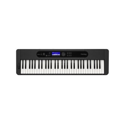 Teclado - Casio - Casiotone - 61 Teclas - 600 Sonidos - 48 Polifonias - 200 Ritmos - Aix Sound - Sensitivo - Usb/Pendrive - App - Grabador Midi - Negro - Ct-S40