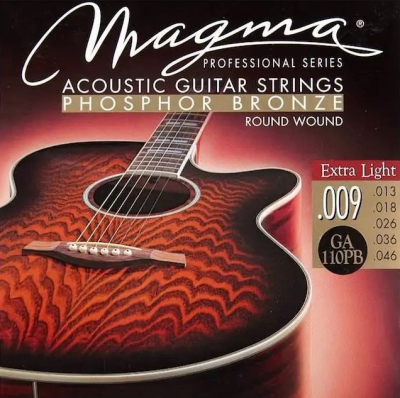 Encordado - Magma - Guitarra Acustica - 82/20 - 009-046 - Ga110Pb  