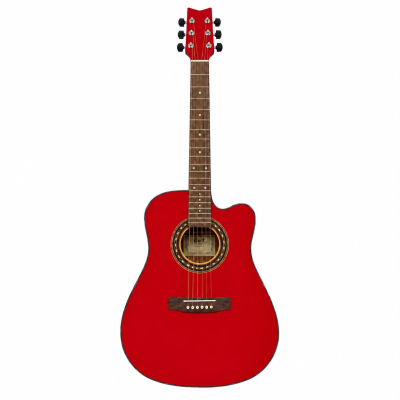Guitarra Acustica - Gracia - 110 - Roja  
