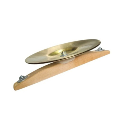 Platillos - Interdrums - Bronce - 15Cm - Bombo De Murga Con Soporte - Id-1607  