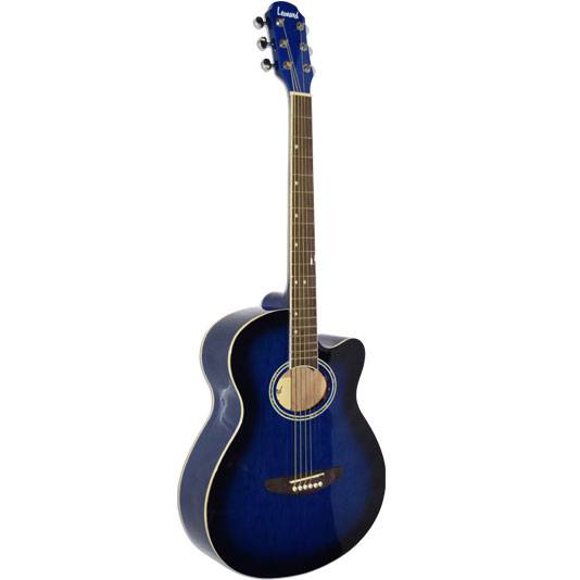 Guitarra Acustica - Leonard - Con Corte - Azul - La267Bl