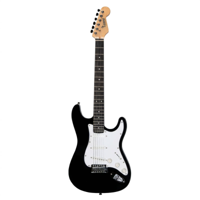 Guitarra Electrica - Leonard - Stratocaster - 3 Microfonos Simples - Palanca - Negro - Le362Bk  