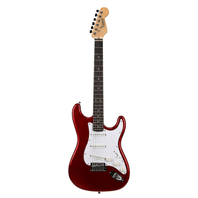 Guitarra Electrica - Leonard - Stratocaster - Roja - Le362Mrd  
