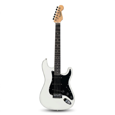 Guitarra Electrica - Leonard - Stratocaster - 3 Microfonos Simples - Palanca - Blanco - Le362Wh  