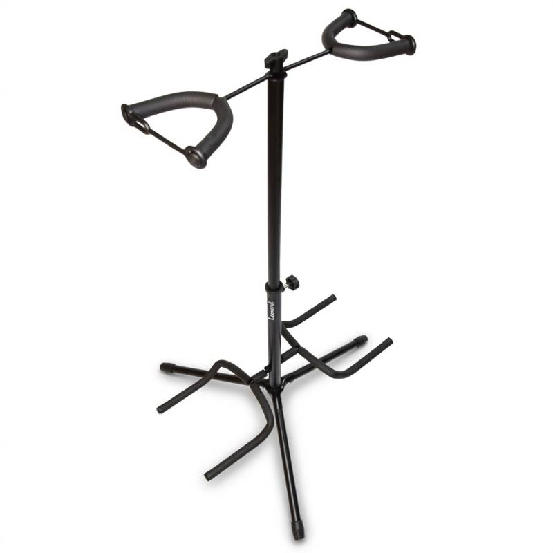 Soporte - Leonard - Doble - Para Guitarra/Bajo - Lndsgu2