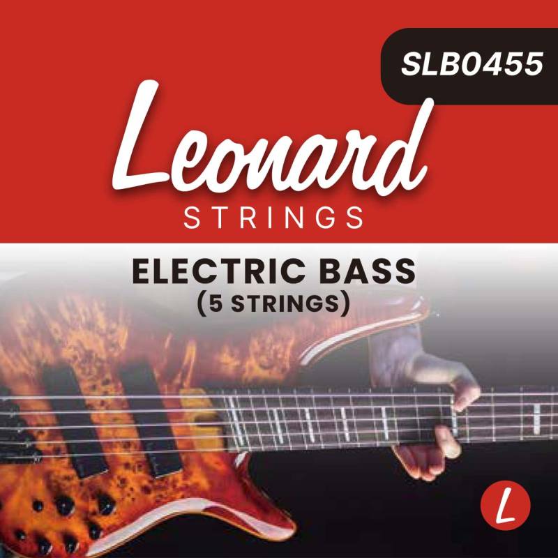 Encordado - Leonard - Bajo 5 Cuerda - 045/130 - Nickel Plated - Slb0455