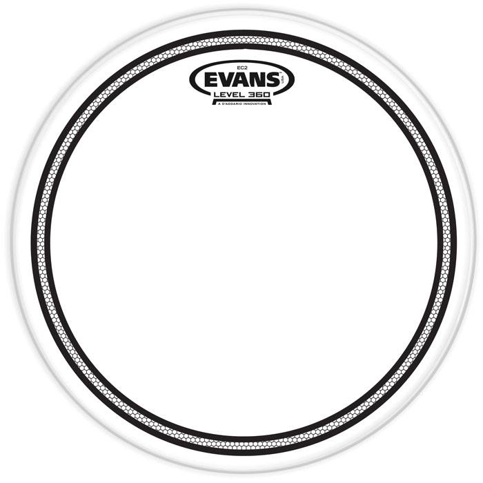Parche - Evans - 12 - Ec2 - Transparente - Capa Doble - Tt12Ec2