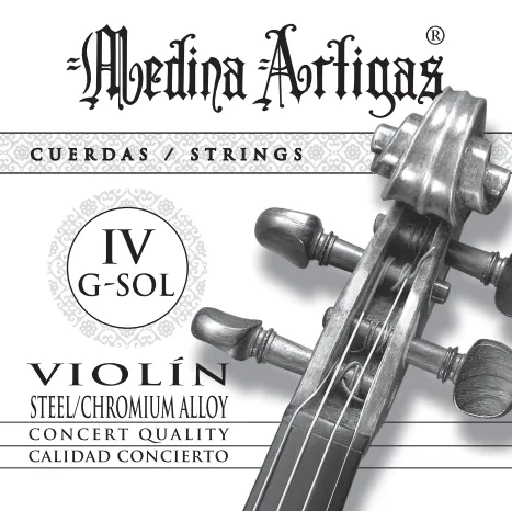 Cuerda - Medina Artigas - 4Ta - Violin - Cromo - 1810-4