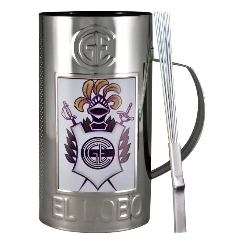 Guira - Vaso Guira - Ploteado Gimnasia - 3/4L - 10.5Cm Diametro X 19Cm Alto - Plot-Gelp