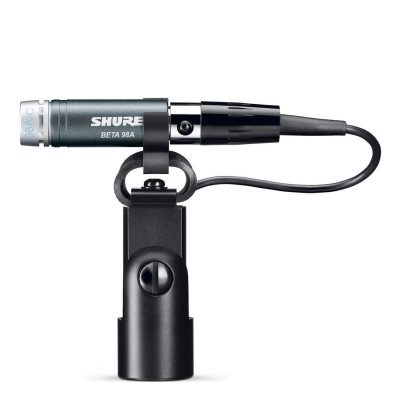 Microfono - Shure - Condenser - Cardioide - Miniatura - Incluye Preamplificador - Rpm626 + Pipeta Rk282 - Beta98A/C  