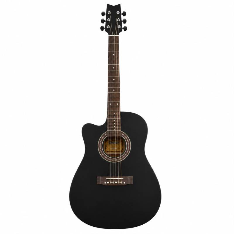 Guitarra Acustica - Gracia - 110 - Negra - Para Zurdo