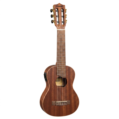 Guitalele - Leonard - Mahogany - Natural Mate - Con Eq - Afinador Incluido - Hibrido Entre Ukelele Y Guitarra - Gll20Eqn  